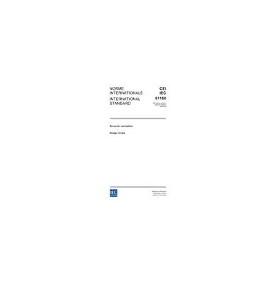 IEC 61160 Ed. 2.0 b:2006