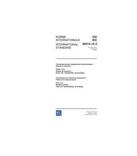 IEC 60512-12-3 Ed. 1.0 b:2006