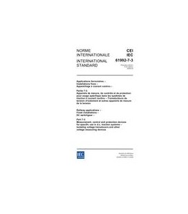 IEC 61992-7-3 Ed. 1.0 b:2006