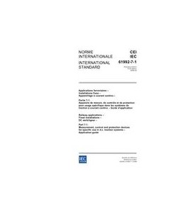 IEC 61992-7-1 Ed. 1.0 b:2006