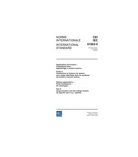 IEC 61992-5 Ed. 1.0 b:2006