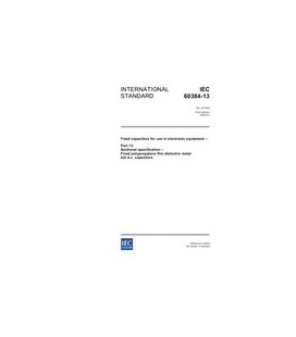 IEC 60384-13 Ed. 3.0 en:2006