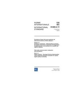 IEC 61280-2-11 Ed. 1.0 b:2006