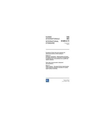 IEC 61280-2-11 Ed. 1.0 b:2006
