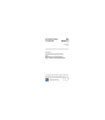 IEC 60464-3-1 Amd.1 Ed. 2.0 en:2006
