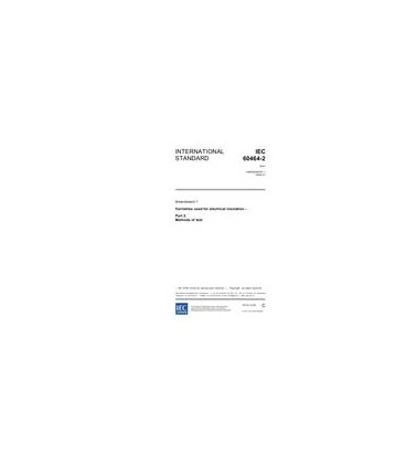 IEC 60464-2 Amd.1 Ed. 2.0 en:2006