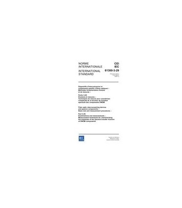 IEC 61300-3-29 Ed. 1.0 b:2005