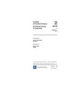 IEC 62115 Amd.1 Ed. 1.0 b:2005