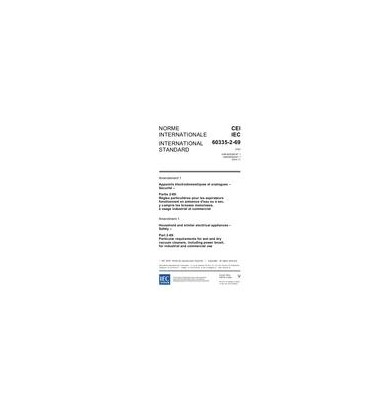 IEC 60335-2-69 Amd.1 Ed. 3.0 b:2005