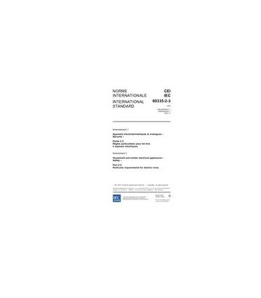 IEC 60335-2-3 Amd.1 Ed. 5.0 b:2005