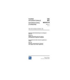 IEC 60335-2-8 Ed. 5.1 b:2005