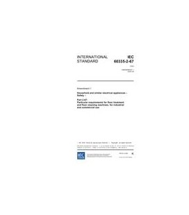 IEC 60335-2-67 Amd.1 Ed. 3.0 en:2005