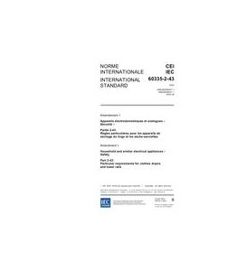 IEC 60335-2-43 Amd.1 Ed. 3.0 b:2005