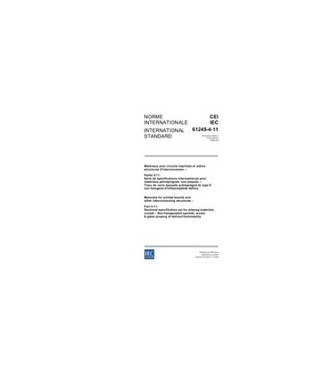 IEC 61249-4-11 Ed. 1.0 b:2005