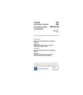 IEC 60335-2-39 Amd.1 Ed. 5.0 b:2005