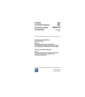 IEC 60519-10 Ed. 1.0 b:2005