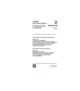 IEC 61076-3-103 Ed. 1.0 b:2005