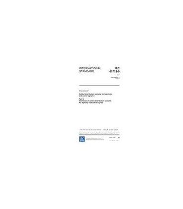 IEC 60728-9 Amd.1 Ed. 1.0 en:2005