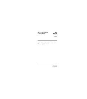 IEC 62403 Ed. 1.0 en:2005