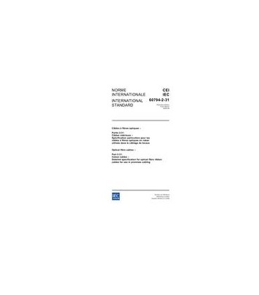 IEC 60794-2-31 Ed. 1.0 b:2005
