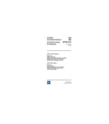 IEC 60794-2-21 Ed. 1.0 b:2005