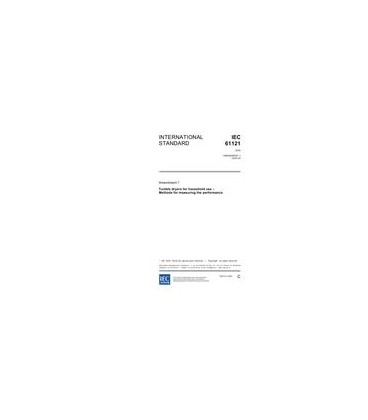 IEC 61121 Amd.1 Ed. 3.0 en:2005