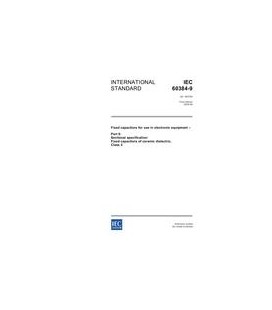 IEC 60384-9 Ed. 3.0 en:2005