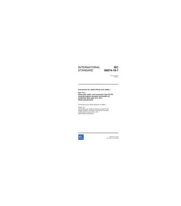 IEC 60874-19-1 Ed. 2.0 en:2003