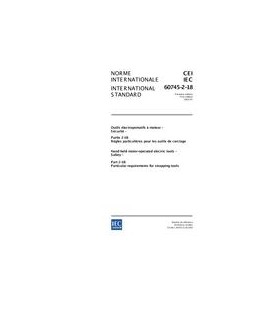 IEC 60745-2-18 Ed. 1.0 b:2003