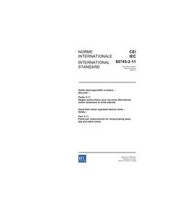 IEC 60745-2-11 Ed. 2.0 b:2003