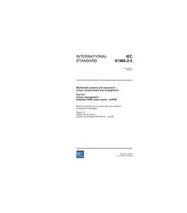 IEC 61966-2-2 Ed. 1.0 en:2003