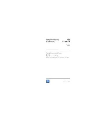 IEC 61754-4-1 Ed. 1.0 en:2003