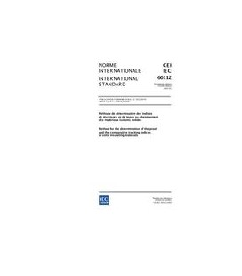 IEC 60112 Ed. 4.0 b:2003