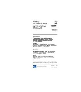 IEC 60931-1 Amd.1 Ed. 2.0 b:2002