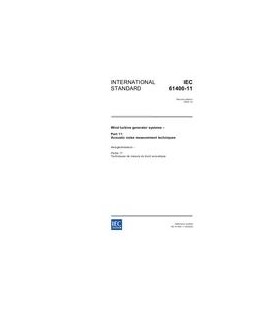 IEC 61400-11 Ed. 2.0 en:2002