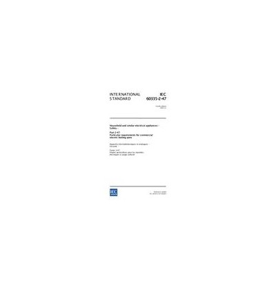 IEC 60335-2-47 Ed. 4.0 en:2002