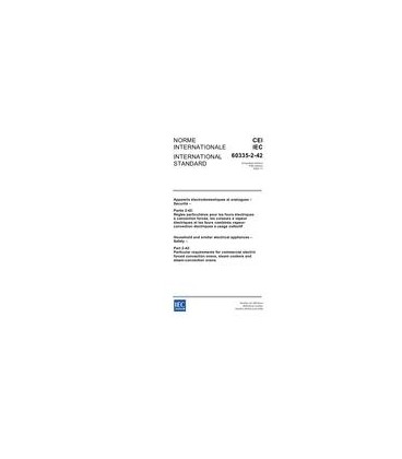 IEC 60335-2-42 Ed. 5.0 b:2002