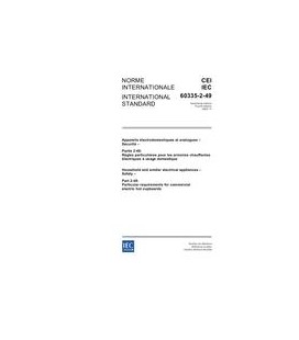 IEC 60335-2-49 Ed. 4.0 b:2002