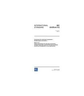 IEC 61076-4-113 Ed. 1.0 en:2002