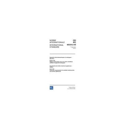IEC 60335-2-45 Ed. 3.0 b:2002