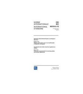 IEC 60335-2-12 Ed. 5.0 b:2002