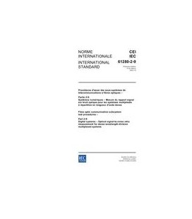 IEC 61280-2-9 Ed. 1.0 b:2002