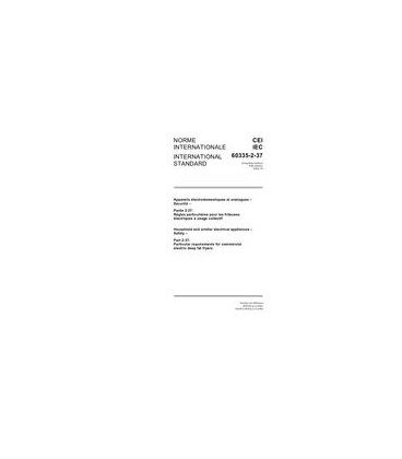 IEC 60335-2-37 Ed. 5.0 b:2002