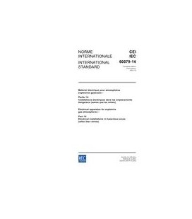 IEC 60079-14 Ed. 3.0 b:2002