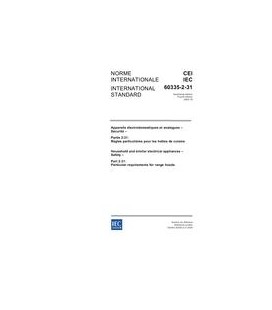 IEC 60335-2-31 Ed. 4.0 b:2002