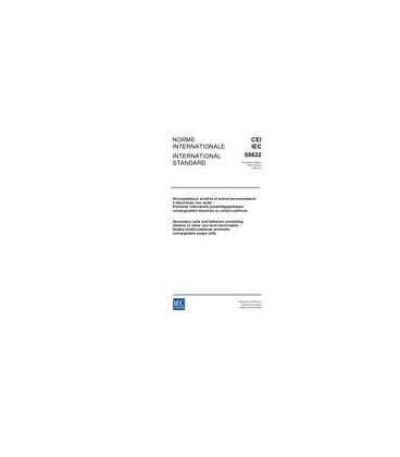 IEC 60622 Ed. 3.0 b:2002