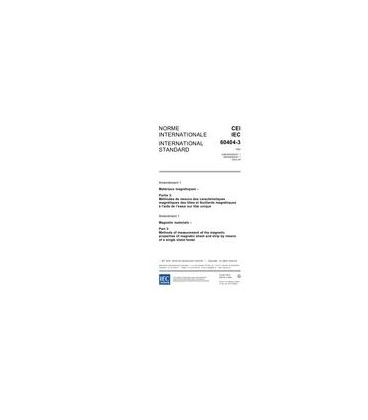 IEC 60404-3 Amd.1 Ed. 2.0 b:2002