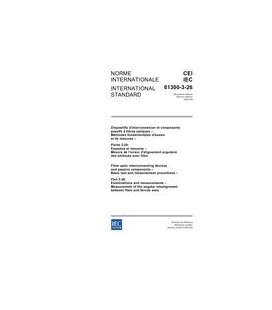 IEC 61300-3-26 Ed. 2.0 b:2002