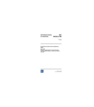 IEC 60335-2-100 Ed. 1.0 en:2002