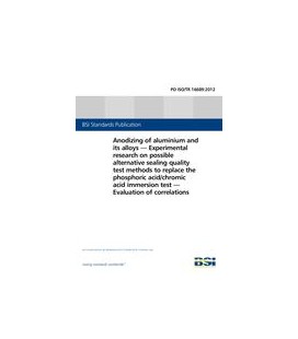 BS PD ISO/TR 16689:2012